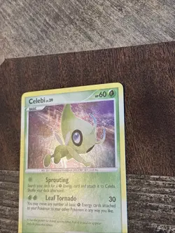 Pokemon TCG Celebi Lv.39 Holo Rare Mysterious Treasures 7/123 -NM - Image 2