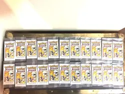 Lot of 22 Pokemon TCG: 25th Anniversary General Mills Cereal Packs - Image 1