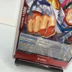 One Piece TCG The Best Vol. 2 PRB-02 - Koby R PRB02-001 - English NM - Image 4