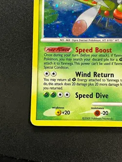 Yanmega 14/147 - Platinum Supreme Victors Rare Cosmos Holo Pokemon TCG Card MP - Image 2