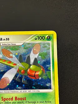 Yanmega 14/147 - Platinum Supreme Victors Rare Cosmos Holo Pokemon TCG Card MP - Image 4
