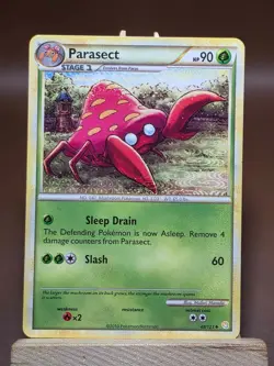 HP Parasect 48/123 - Heart Gold Soul Silver - Pokemon Card - Image 1