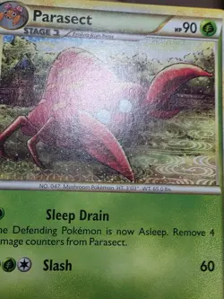 HP Parasect 48/123 - Heart Gold Soul Silver - Pokemon Card - Image 5