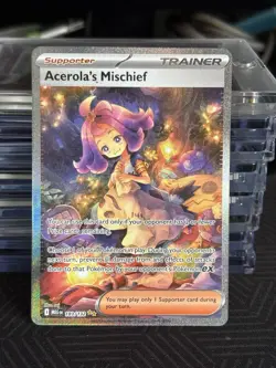 Acerola's Mischief Holo Pokemon TCG Mega Evolution Card 183/132 ME01 - Image 1