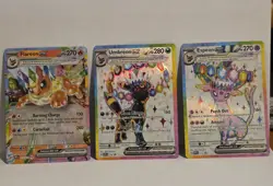 Pokemon Flareon ex, Umbreon ex, Espeon ex Holo Tera Card Lot - Image 1