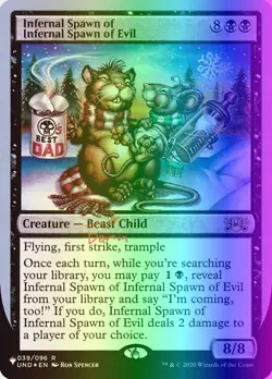 Infernal Spawn of Infernal Spawn of Evil (20/62) UPLIST NM FOIL - Image 1