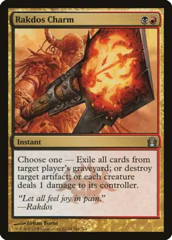 MTG Magic the Gathering Rakdos Charm (184/286) Return to Ravnica MP - Image 1