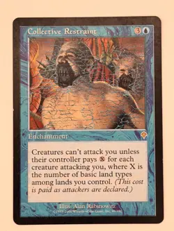 Collective Restraint Invasion LP/MP MTG Magic the Gathering - Image 1