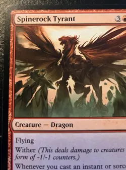 Spinerock Tyrant 0159 Mythic Lorwyn Eclipsed Magic: The Gathering - Image 2