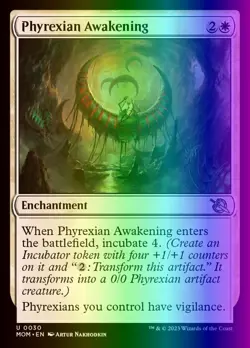 MTG Phyrexian Awakening (30/558) March of the Machine LP FOIL - Image 1