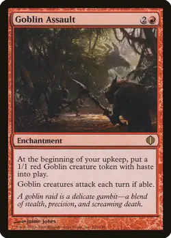 MTG Magic the Gathering Goblin Assault (101/260) Shards of Alara MP - Image 1