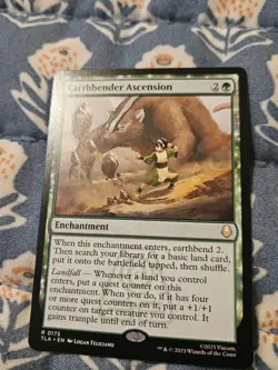 Earthbender Ascension - (175) Avatar: The Last Airbender - MTG Magic - Image 1