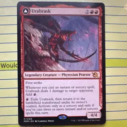 Urabrask, The Great Work - March of the Machine Mythic Legendary 169 Campbell W… - Image 2