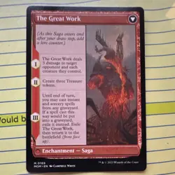Urabrask, The Great Work - March of the Machine Mythic Legendary 169 Campbell W… - Image 3