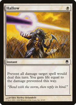 MTG magic 1x Hallow (M/NM) Darksteel - Image 1