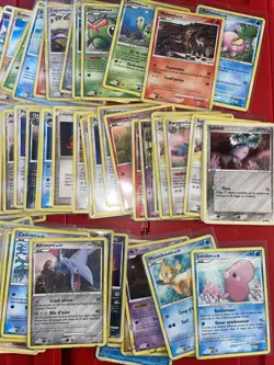 Lot de 100+ cartes Pokemon FR - POOR/DAMAGED Diamant & Perle/ex FR (lot 01) - Image 2