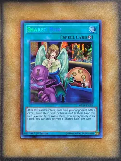 Yugioh Shared Ride MP14-EN231 Secret Rare 1st Ed NM - Image 1
