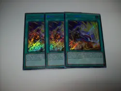 x3 Yugioh Gordian Slicer ALIN-EN066 Secret Rare 1st Edition Playset NM Free Ship - Image 1