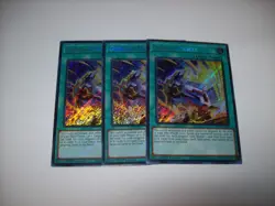 x3 Yugioh Gordian Slicer ALIN-EN066 Secret Rare 1st Edition Playset NM Free Ship - Image 2