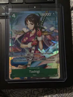 One Piece Tashigi Extra Booster Heroines Rare Holo EB03-018 Alt Art - Image 1