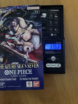 One Piece OP-14 The Azure Sea’s Seven Sleeved Booster Pack - Heavy - 37.51g 🔥🔥 - Image 1