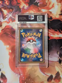 PSA 9 Poncho Eevee 139/SM-P Flareon Japanese Pokemon Card Promo 2017 - Image 2