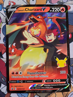 Lance's Charizard V SWSH133 Promo SWSH: Sword & Shield Promo Cards Holo VLP - Image 1