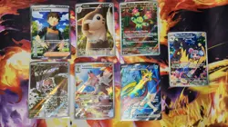 Pokemon TCG Full Art Lot of 7 Cards - Journey Together - Image 1