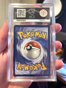 Team Rocket's Zapdos 070/182 Destined Rivals Promo TCG Card Slab ACE 10 GEM MINT - Image 2