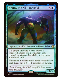 Krang, the All-Powerful - Surge Foil Teenage Mutant Ninja Turtles MTG - Image 1