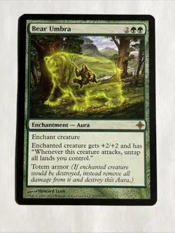 Bear Umbra Rise of the Eldrazi Regular MTG - Image 1