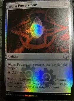 Worn Powerstone #298 (Foil) LP Modern Horizons 3 MH3 Magic MTG - Image 1