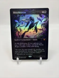 MTG Magic the Gathering Bitterblossom (133/155) Special Guests LP Authentic - Image 1