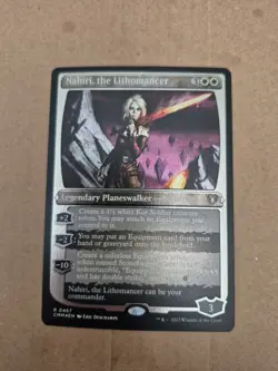 Nahiri, the Lithomancer (Foil Etched) Commander Masters Foil - Image 1