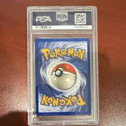 Pokemon Lapras 10/62 Fossil Holo Rare PSA 8 Basic 80HP Pokemon TCG English - Image 3