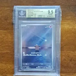 Pokemon Cleffa Sv3 Ruler Black Flame 113/108 Art Rare Holo Japanese BGS 9.5 - Image 1