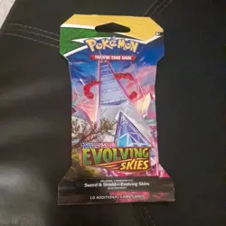 Pokemon Evolving Skies Sleeved Booster Pack - NEW SEALED - Image 1