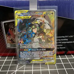 Reshiram & Zekrom GX 222/236 Cosmic Eclipse Ultra Rare NM Pokemon TCG - Image 2
