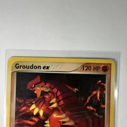Pokemon Groudon ex 002 #2 - 2003 Wizards Black Star Promo - NM/LP- - Image 2