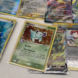 Pokemon Large Miscellaneous Holo Lot! Heavy Wear! - Image 3