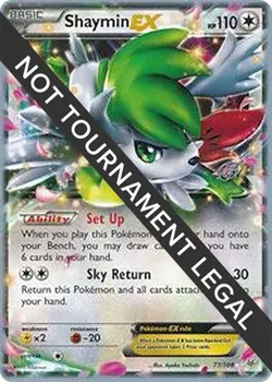 Pokemon Shaymin EX (77/1543) World Championship Decks LP - Image 1