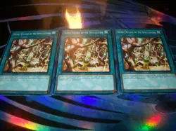 3x Secret Village of the Spellcasters 1st Edition Common SDCH-EN022 Yu-Gi-Oh! - Image 1