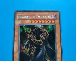 Lightly Played Yugioh Invader of Darkness IOC-111 Invasion of Chaos 1st Edition - Image 3