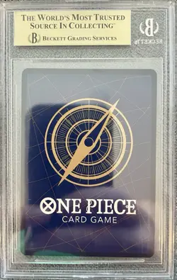 Portgas.D.Ace (SP) OP13 *ERROR* Wanted Poster One Piece English BGS 10 PRISTINE - Image 2