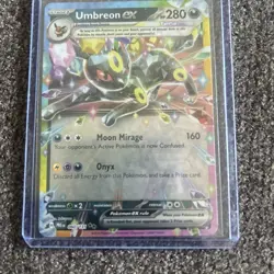 Pokemon Umbreon EX Prismatic Evolutions 060/131 NM Card! - Image 2