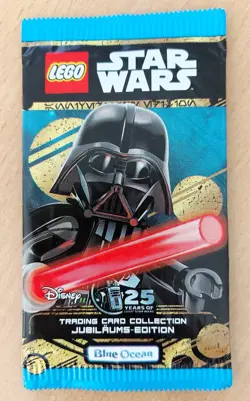 LEGO Star Wars Trading Cards Serie 5 - 6 Sammelkarten 25 Years Jubilaums Edition - Image 1