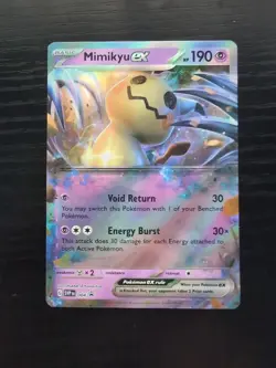 2023 Pokemon Mimikyu ex 004 Scarlet & Violet Promo Cards Holo - Image 1