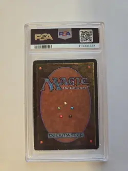 1993 MTG UNLIMITED MOX SAPPHIRE PSA 4 - Image 2