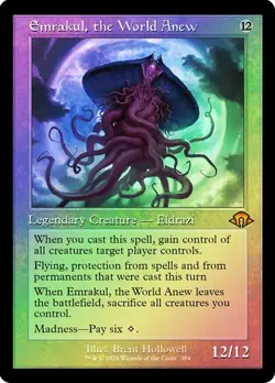 Emrakul, the World Anew FOIL RETRO - 384 - Mythic - Modern Horizons 3 MH3 MTG - Image 1