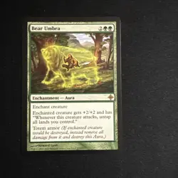 Bear Umbra LP Rise of the Eldrazi ROE English Regular MTG - Image 1